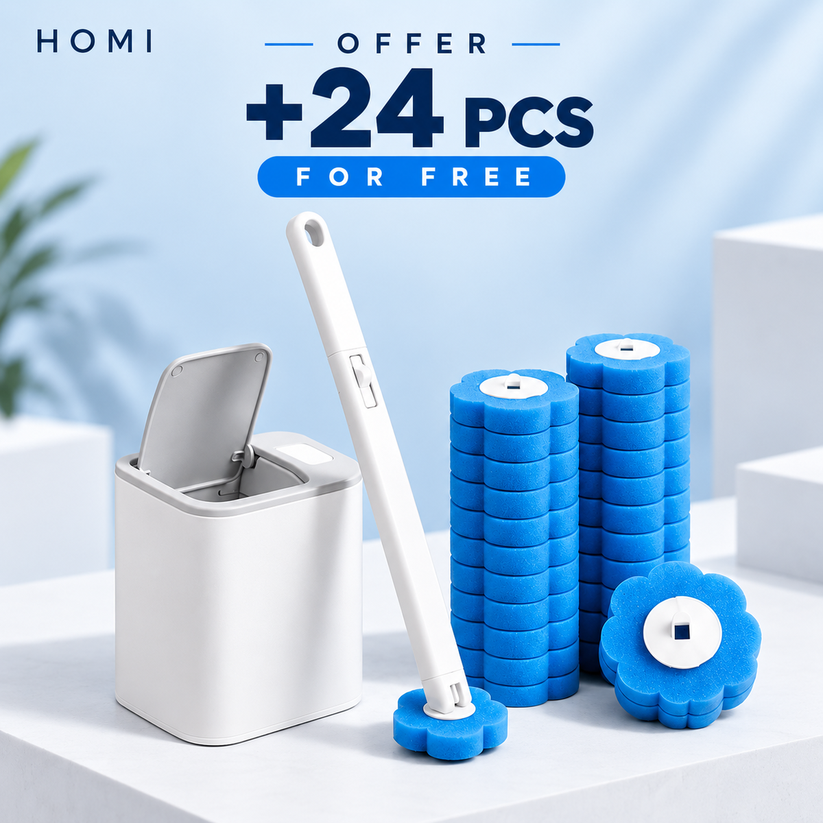 HOMI™ No-Touch Toilet Cleaning System 2
