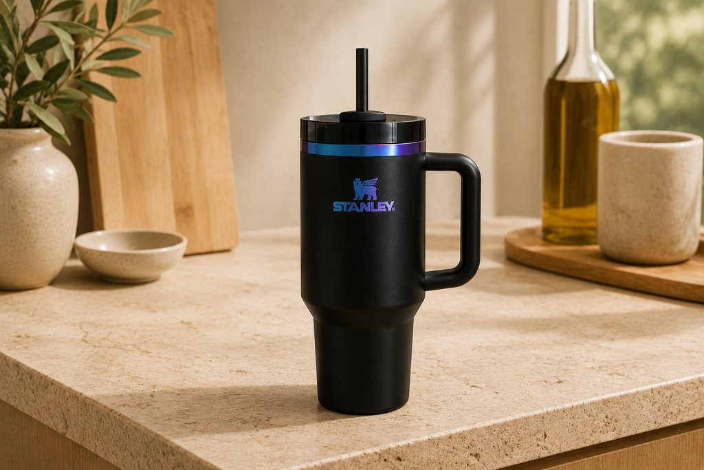 Stanley Quencher Tumbler – Premium Insulated Travel Mug with Handle & Straw