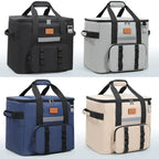 40L Leak Proof Lunch Backpack Thermal Large Picnic Cool and Warm Insulated Bag Foldable Camping Cooler for Outdoor Travel