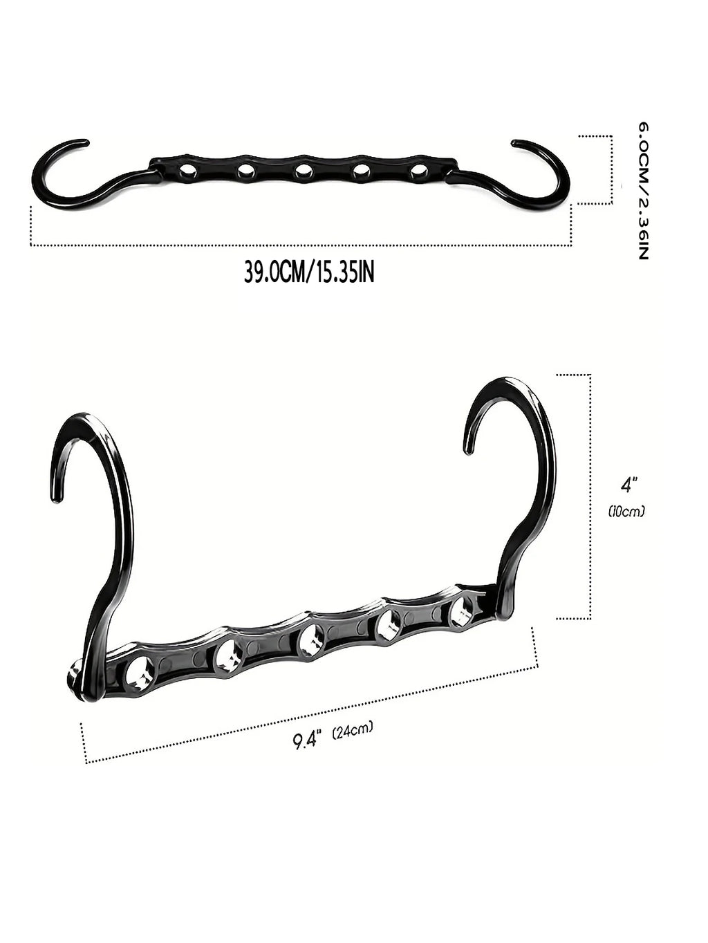 Space Saving Storage Hangers Multifunction Plastic Clothes Racks Rotary Organizer Hangers 5 Hole Magic Closet Wardrobe Organizer
