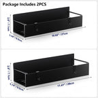 2PCS Magnetic Storage Shelf Household Kitchen Refrigerator Washing Machine Side Hanging Organizer Rack, Multifunctional Holder
