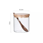 Glass Spice Container | Kitchen Seasoning Storage Jar